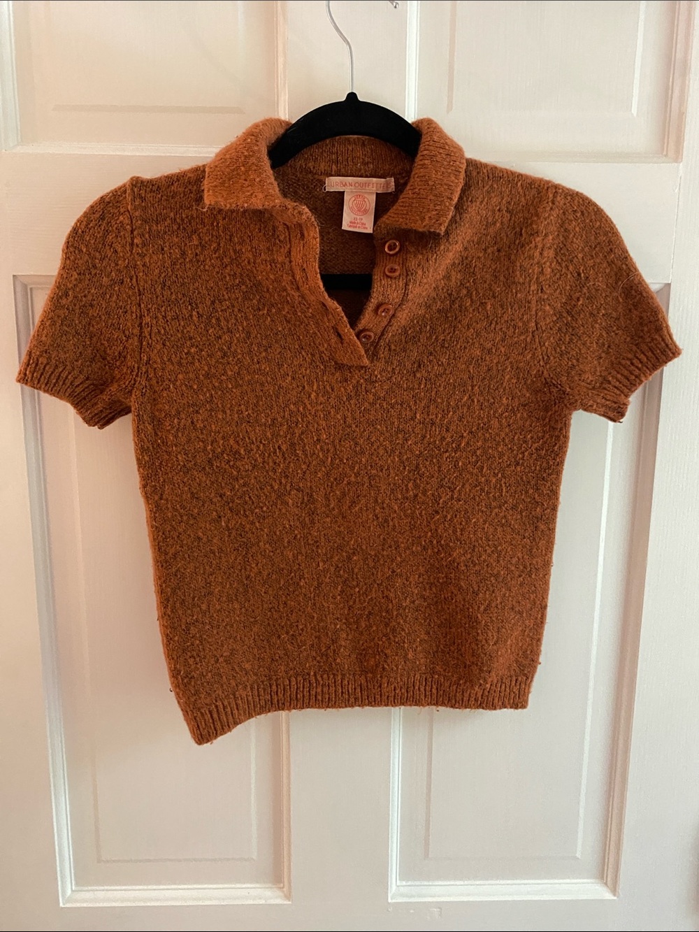 Urban Outfitters Rust colored Collared Sweater | Size XS